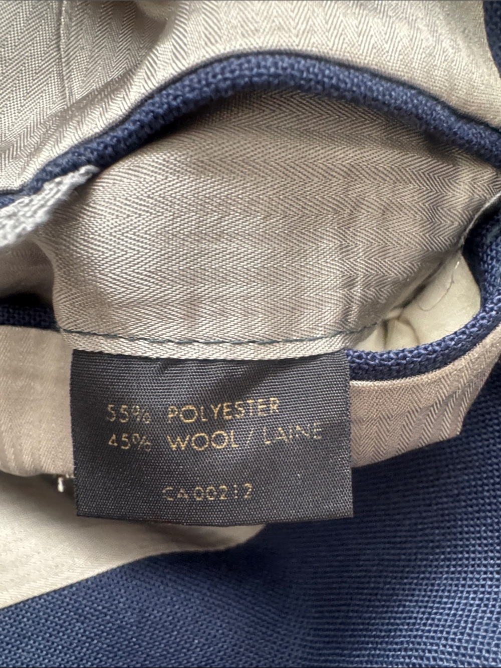 Harry Rosen Samuelsohn Navy Wool Blend Blazer 40R - Picture 11 of 11